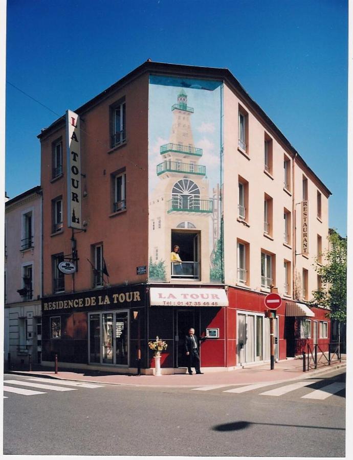 Residence De La Tour Paris-Malakoff Eksteriør billede
